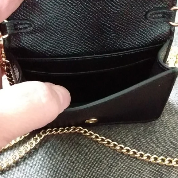 NWOT Coach Mini Wallet on a Chain - Picture 7 of 7